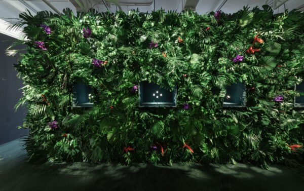 Inside the Blooming Mind of a Floral Fashion Icon - christian dior - green wall - on thursd