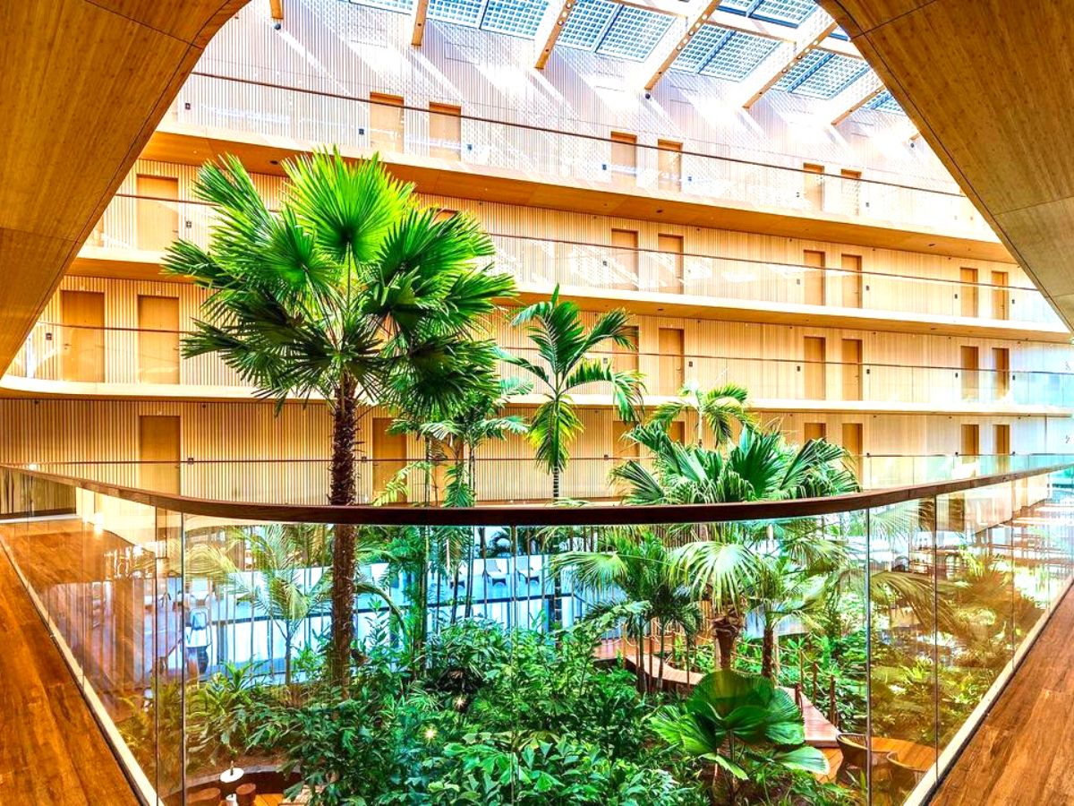 Biophilic hotel Jakarta by Search design studio