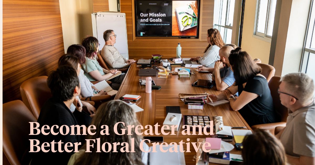 Become a greater floral creative
