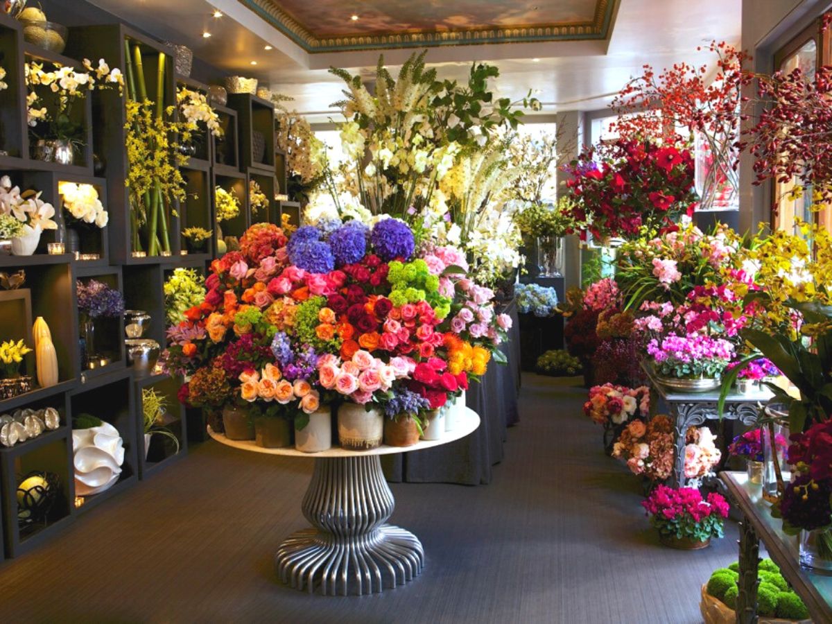 Pulbrook and Gould flower shop in London