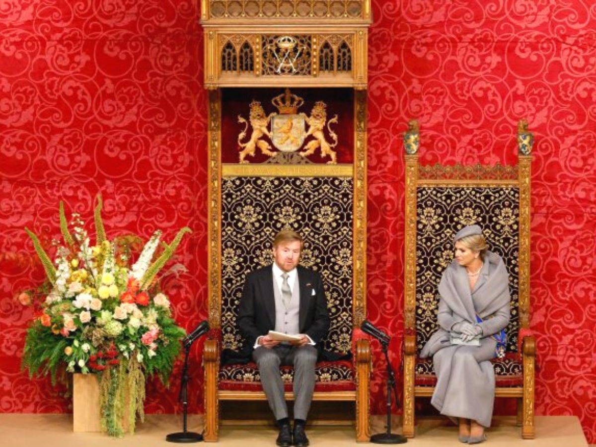 Floral arrangements for the Dutch Royal Family