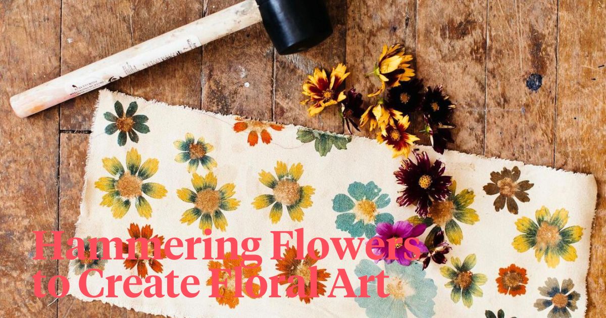 Hammering flowers by Michelle Moore header