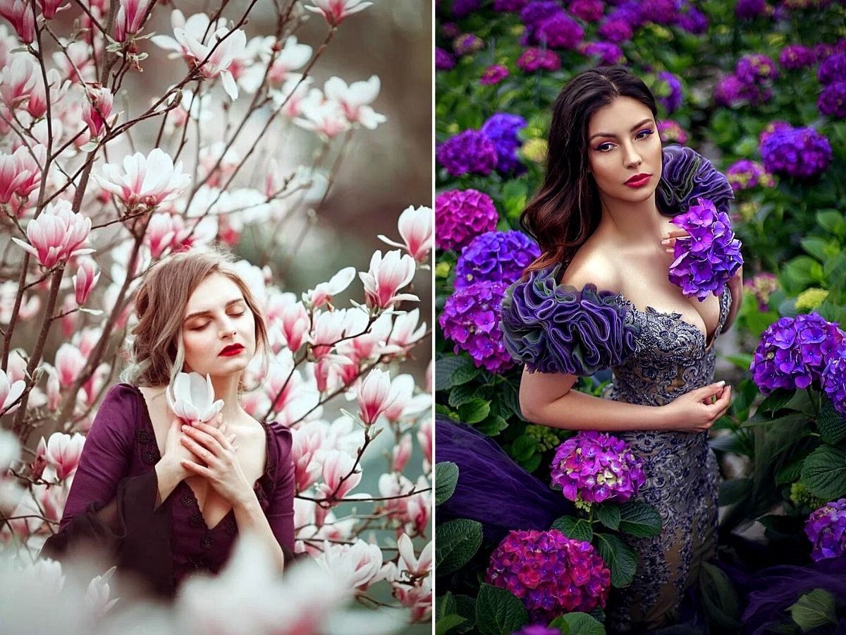 Art Photo Projects - Photoshoots That Give an Everlasting Life to Flowers