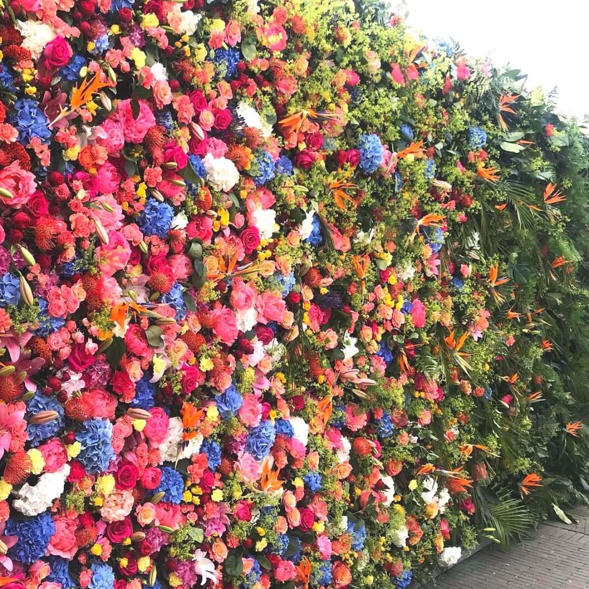 Floral installation for Lua Berlin