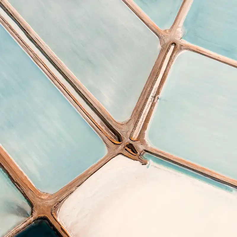Aerial Photoshoot of Salt Extraction Tapestries - Tom Hegen - Thursd Article - Featured Image