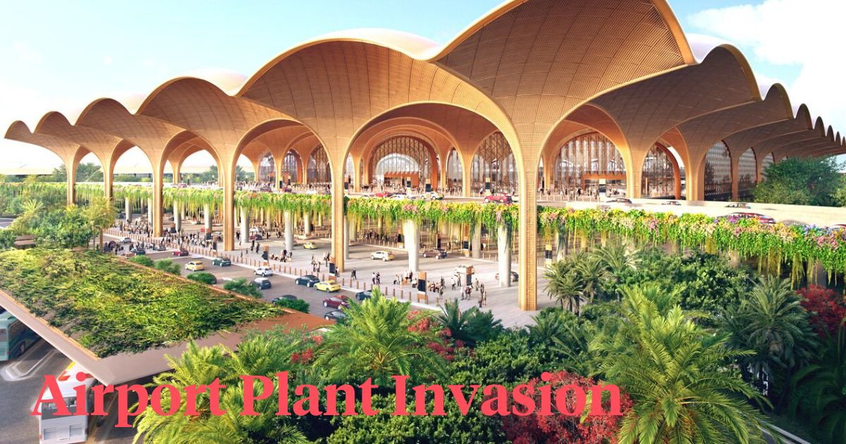 Plant invasion at Techo Airport
