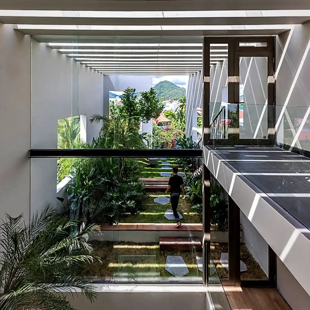 Vietnam's SkyGarden House, a Design Concept That Naturalizes Urban Dwellings