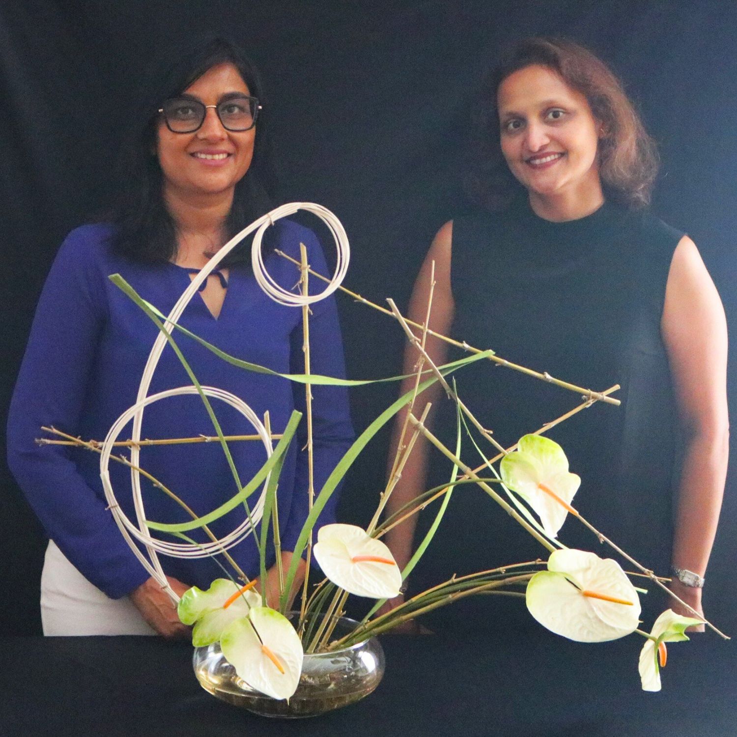 Rupal Chandaria and Arti Doshi floral designers