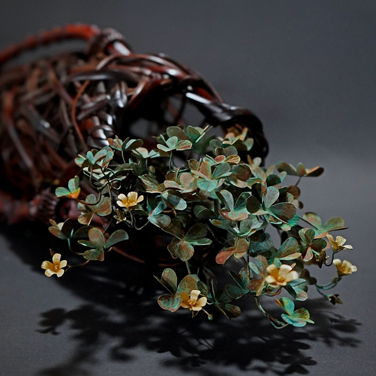​Nature Floral Metallic Sculptures by Shota Suzuki