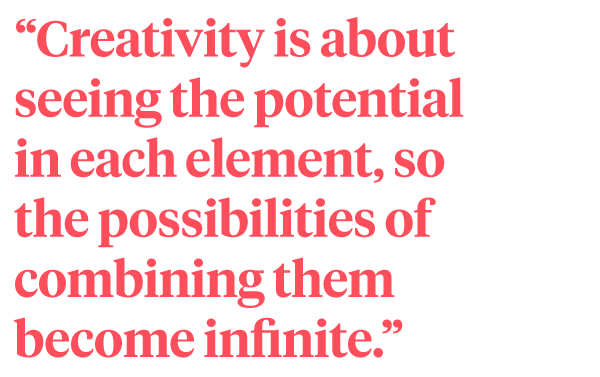 Quote-Infinite creativity Gems on Thursd from EDGE Fanzine