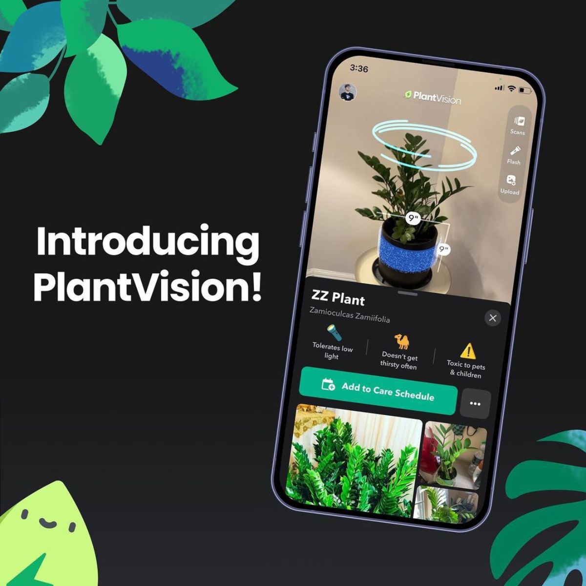 Plant vision by Greg app