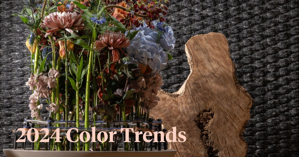 Flowers Provoke colors EMC trend report
