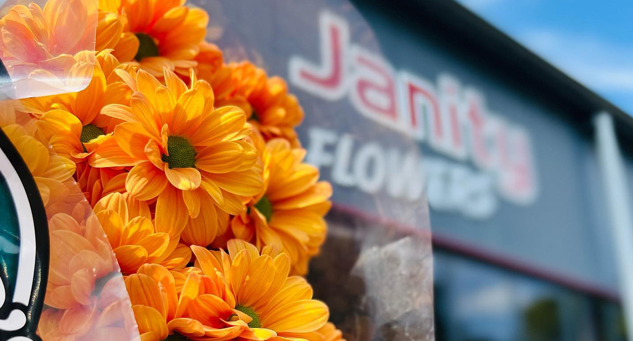 Janity Flowers grower on Thursd header
