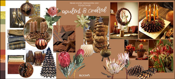 Trendthema Opulent+Crafted - Bloom's Winter Christmas Trends 2021 - Bloom's article on Thursd