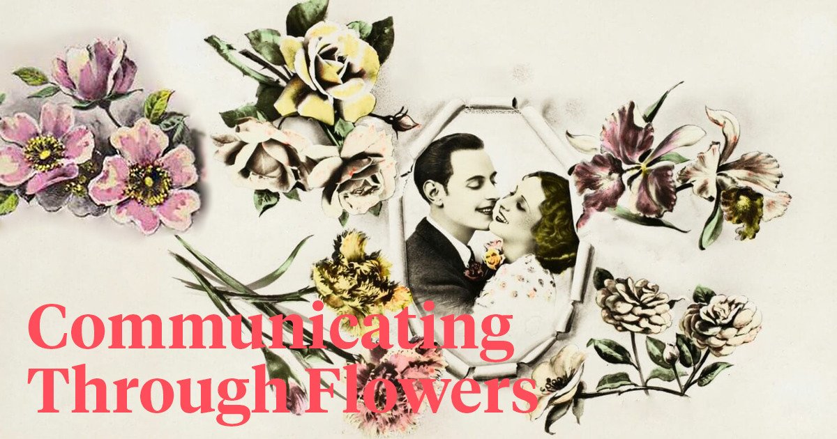 Floriography Language of Flowers header