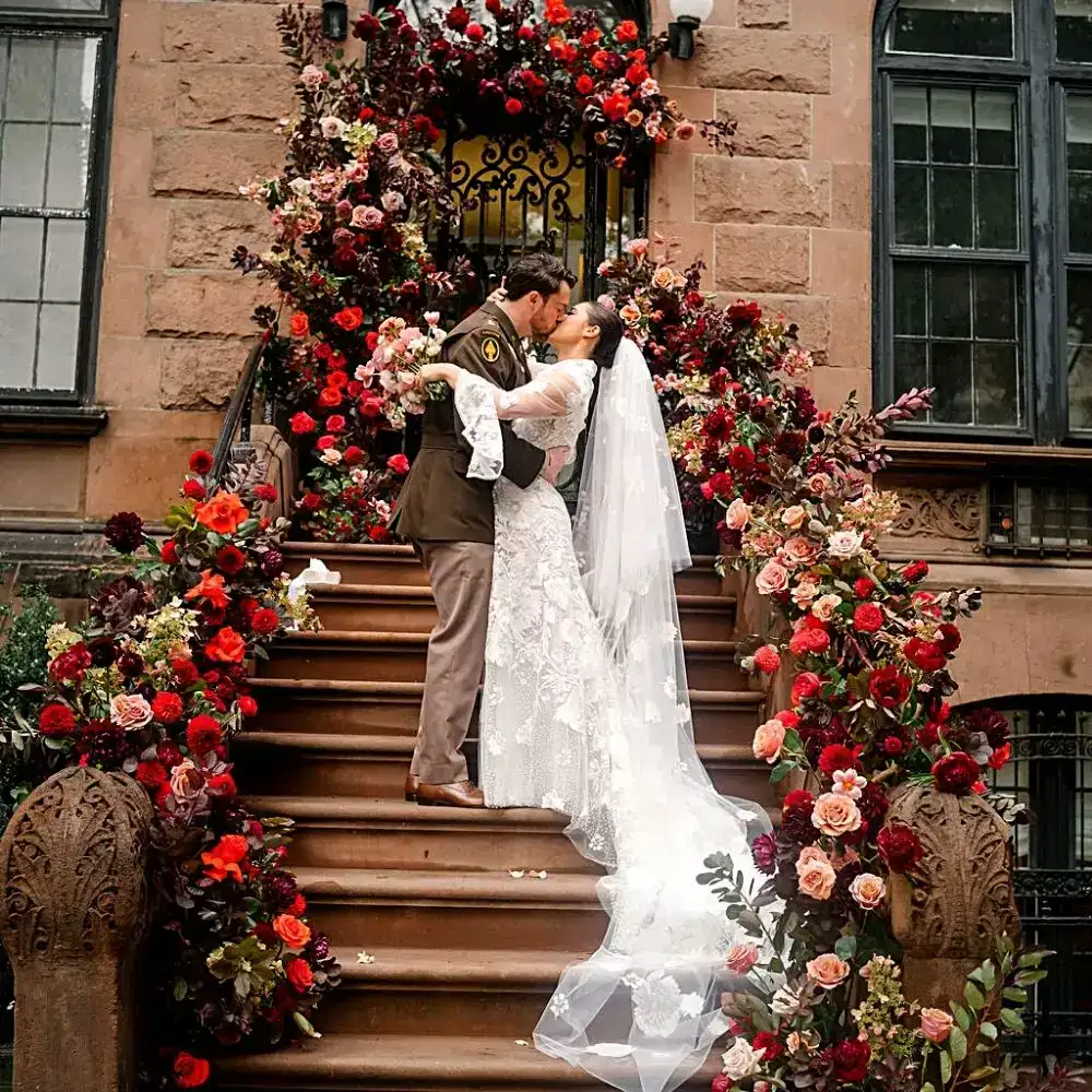Ingrid Carozzi’s Tin Can Studios Plan New York Celebrity Wedding Floral Decor