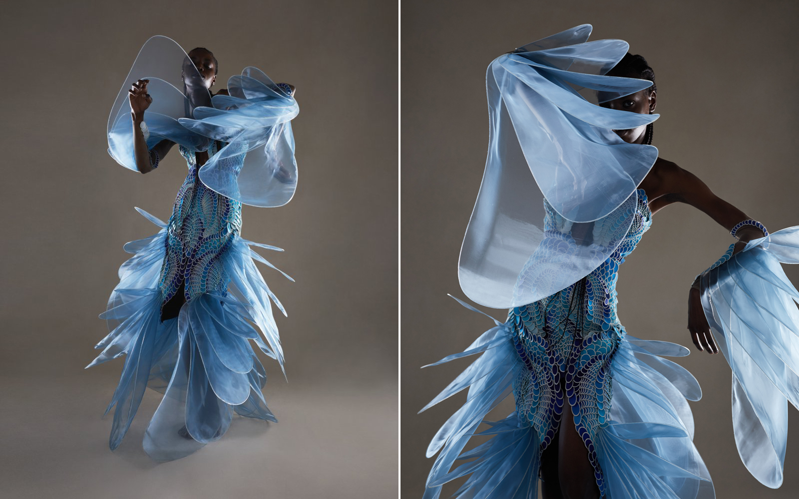 Iris van Herpen Recycles Plastic Waste into Sculptural Garments Fashion