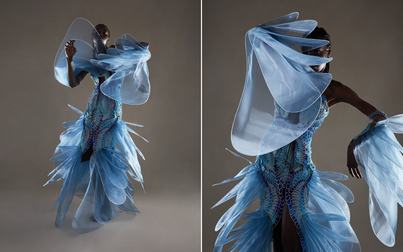 Iris van Herpen Recycles Plastic Waste into Sculptural Garments - Articl