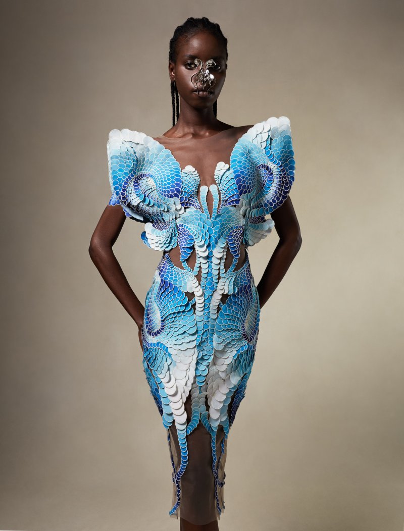 Iris van Herpen Recycles Plastic Waste into Sculptural Garments