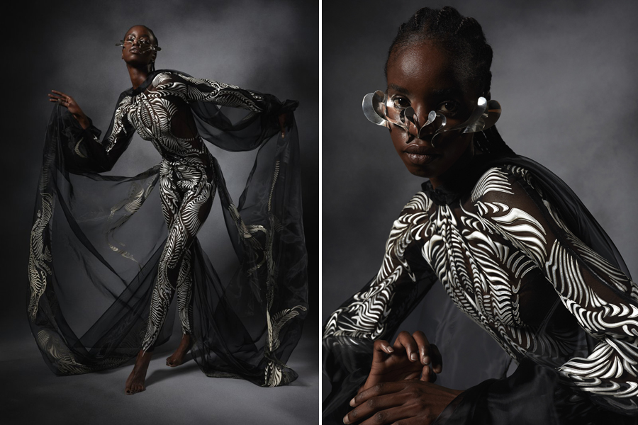 Iris van Herpen Recycles Plastic Waste into Sculptural Garments - Articl