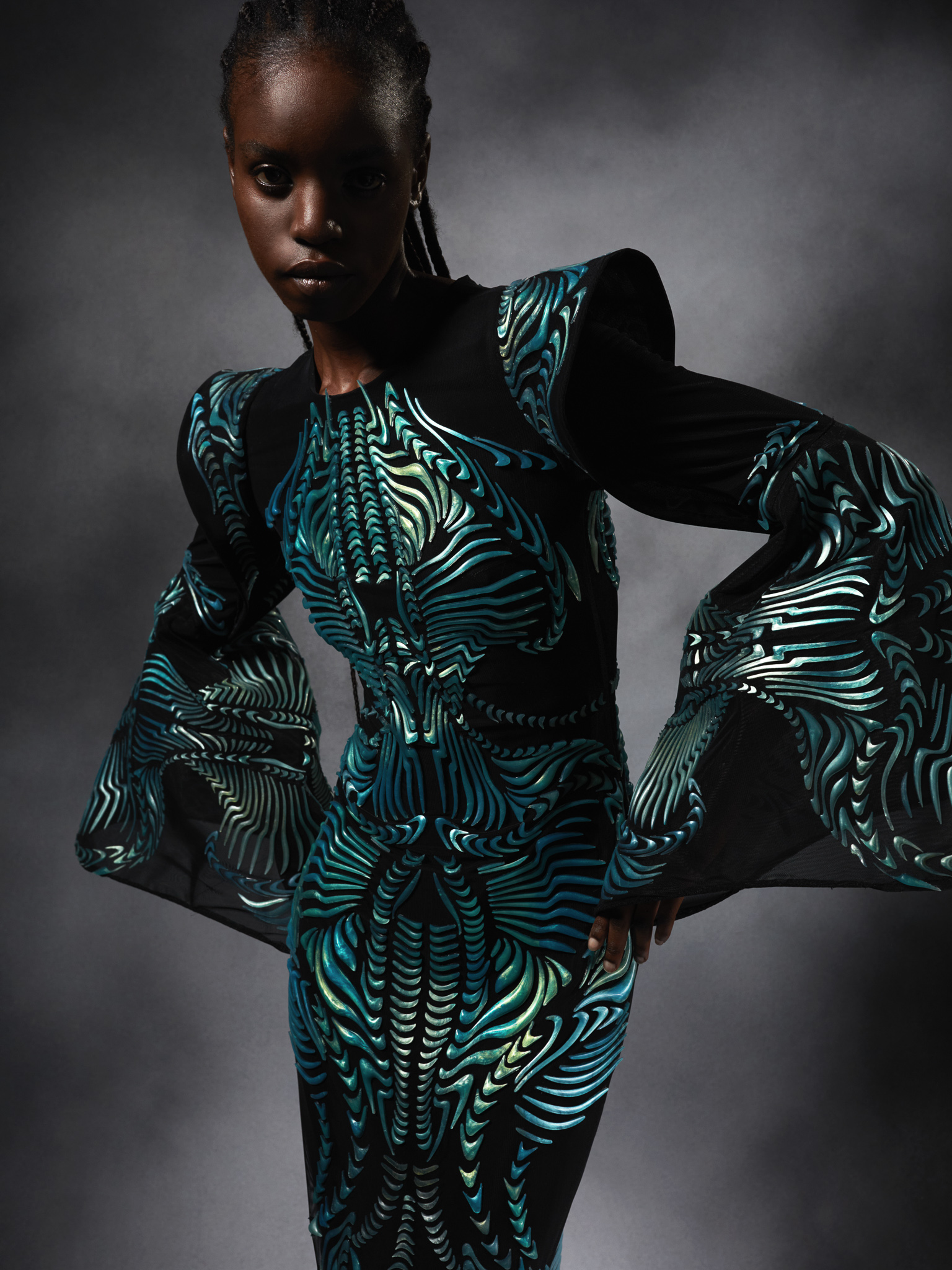 Iris Van Herpen creates haute couture dress from ocean plastic