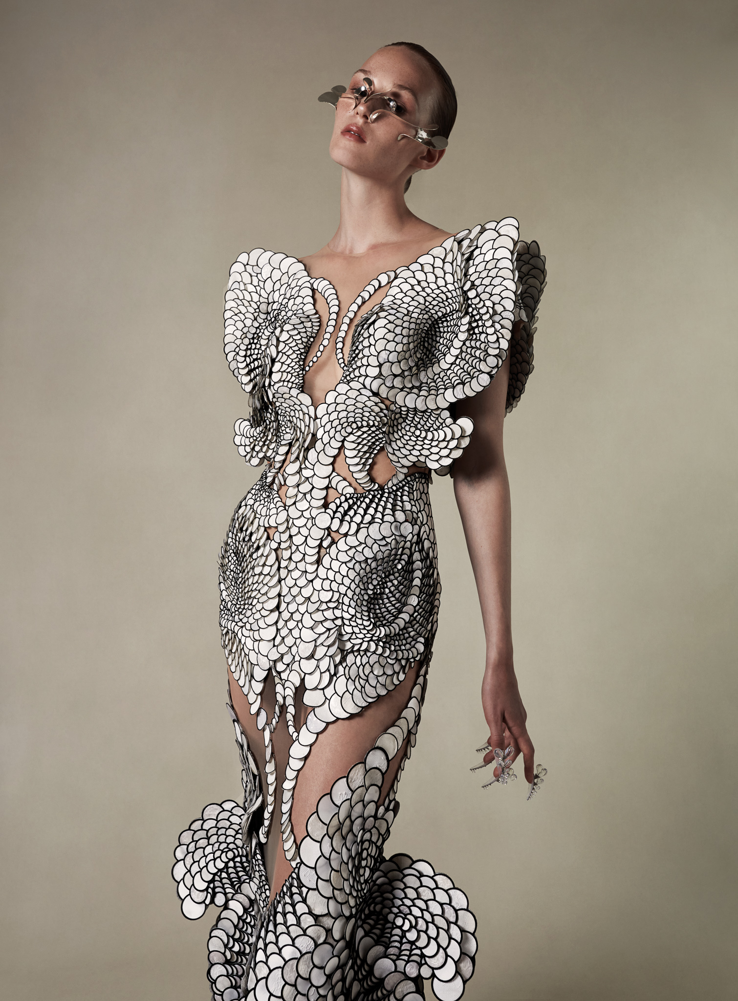 Iris van Herpen Recycles Plastic Waste into Sculptural Garments - Articl