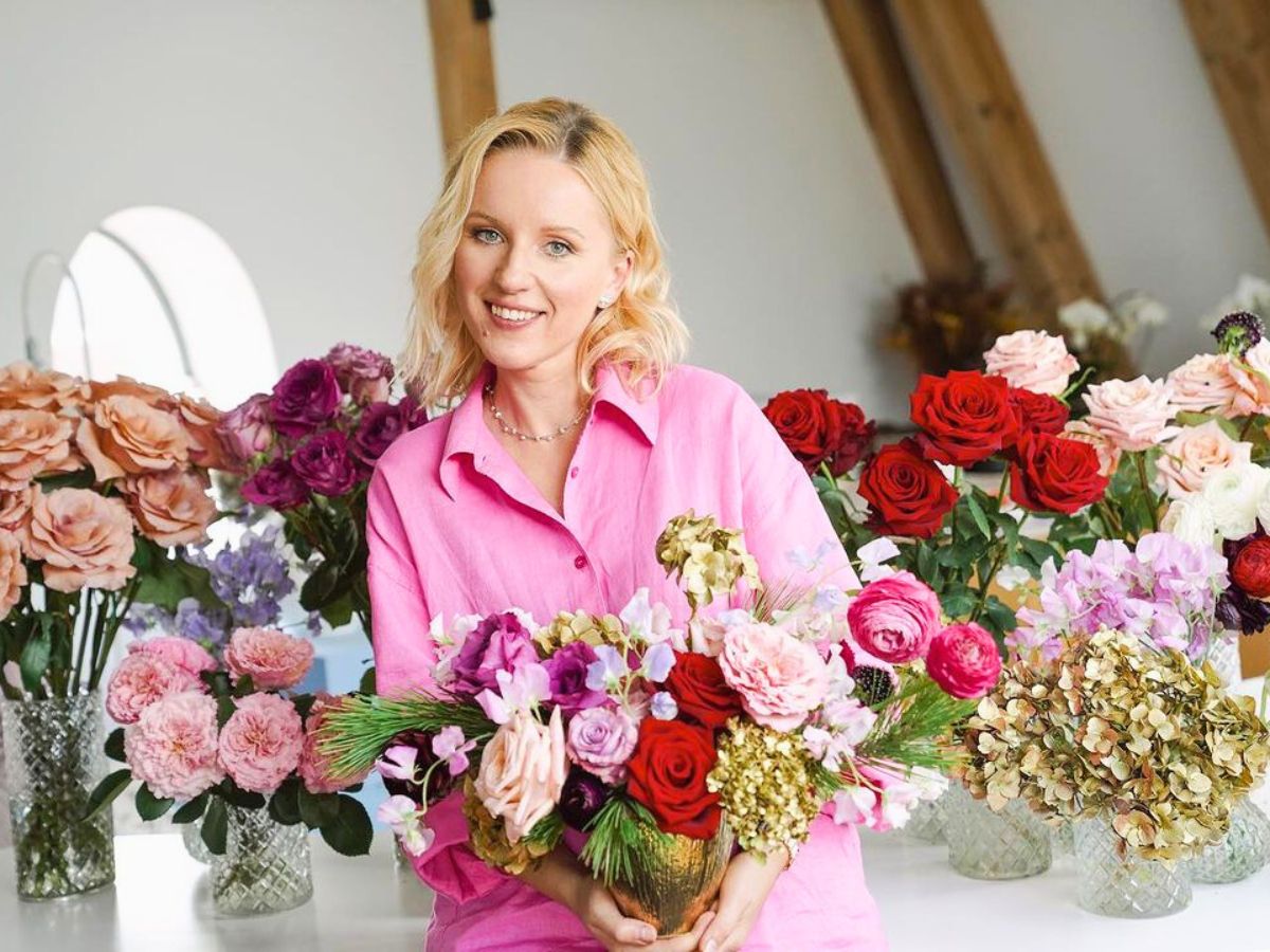 Katya Hutter exemplary female floral designer