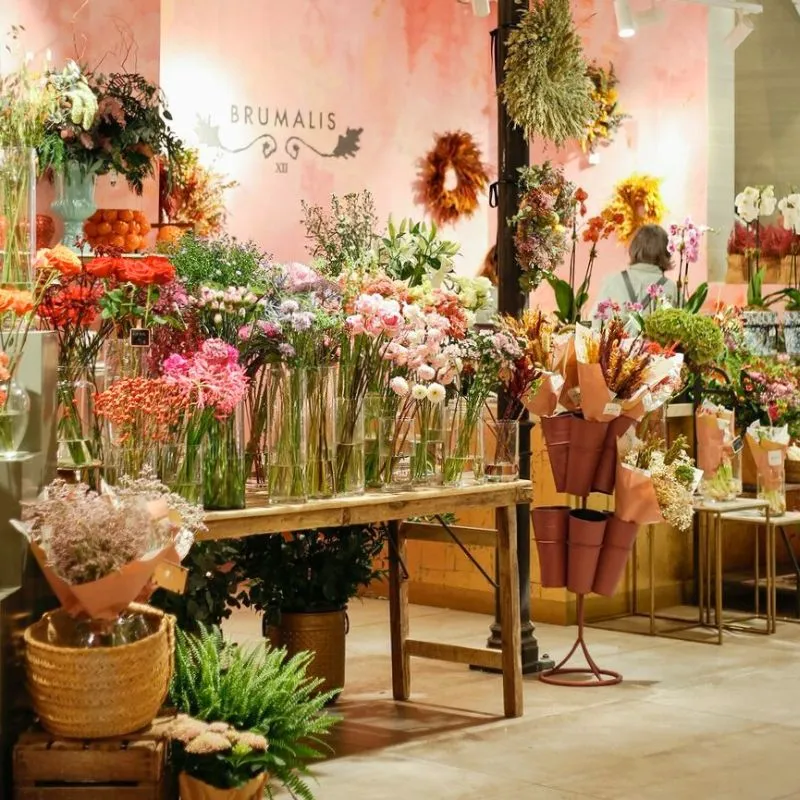Brumalis flower shop Madrid