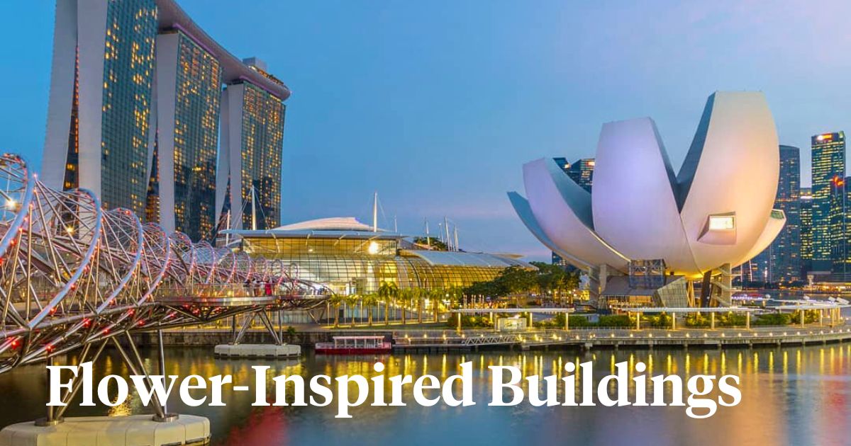 Lotus-shaped ArtScience Museum in Singapore