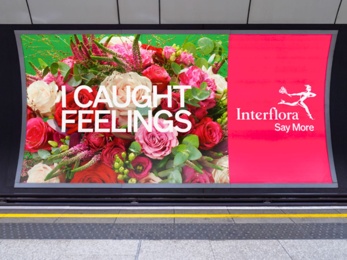 Say more with flowers campaign
