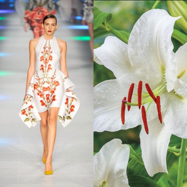 A Love Affair Between Fashion and Flowers - Article onThursd