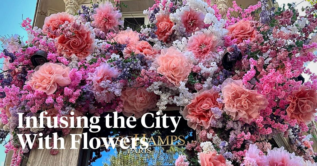 In the Heart of Paris, Luc Deschamps Creates the Most Exquisite Floral Arrangements