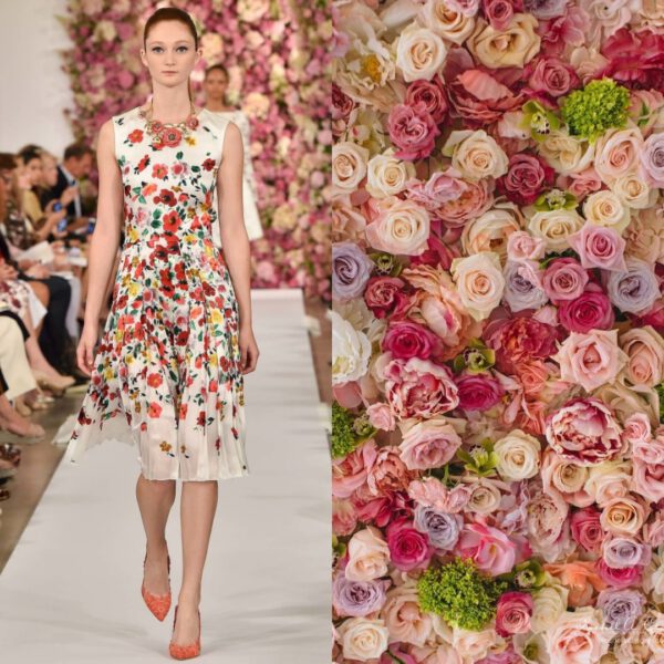 A Love Affair Between Fashion and Flowers - Article onThursd