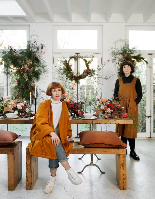 Curious How To Create a Feeling of Elegance With Warm and Durable Materials - Katie Smyth and Terri Chandler of We Are Worm - Bloom's christmas trend article on Thursd