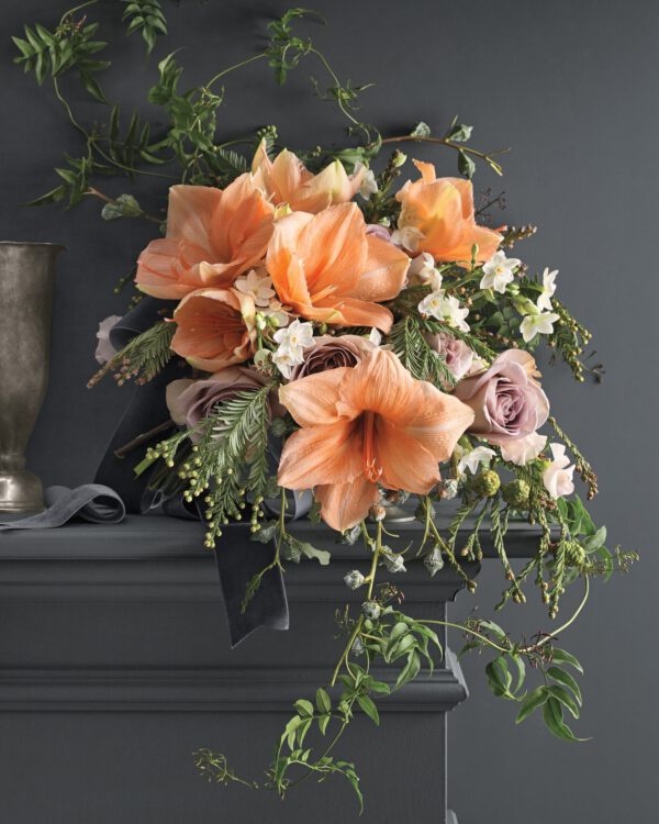 Curious How To Create a Feeling of Elegance With Warm and Durable Materials - Image courtesy Martha Stewart - Bloom's christmas trend article on Thursd