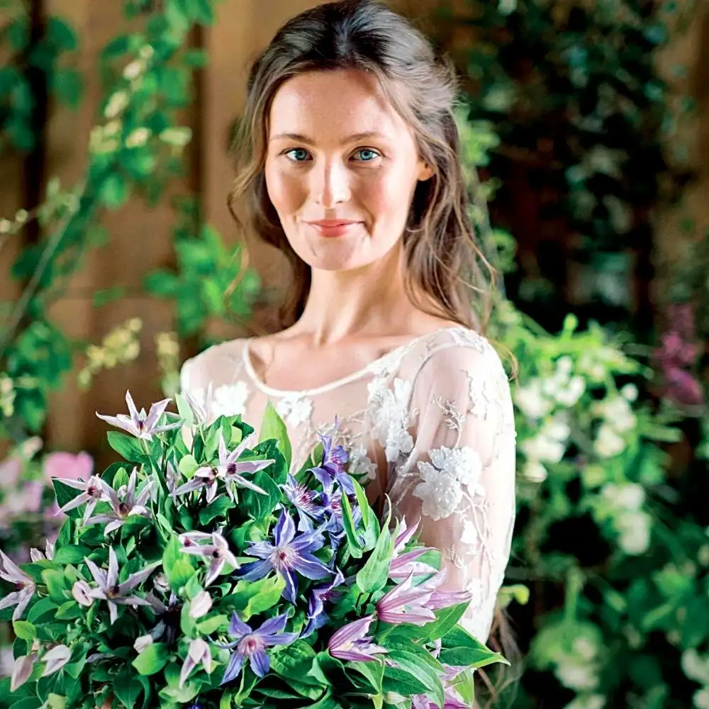 Sabine Darrall, an English Eco-Florist, Crafts Sustainable Wedding Decorations Using Flowers From Marginpar.