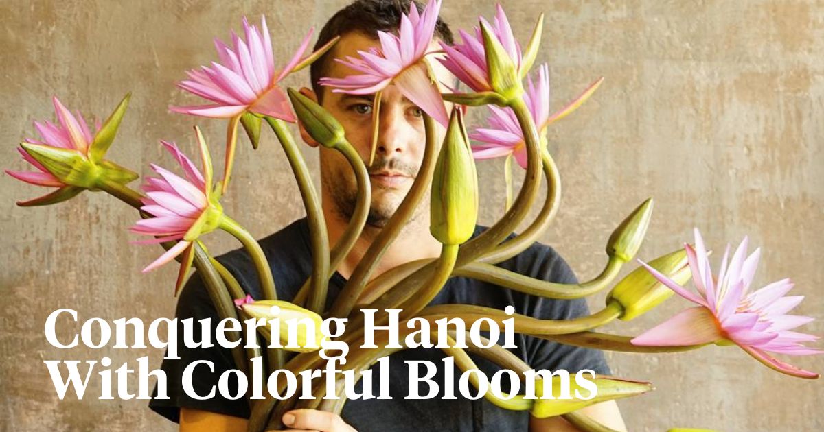 Glenn Arvor Hanoi based florist