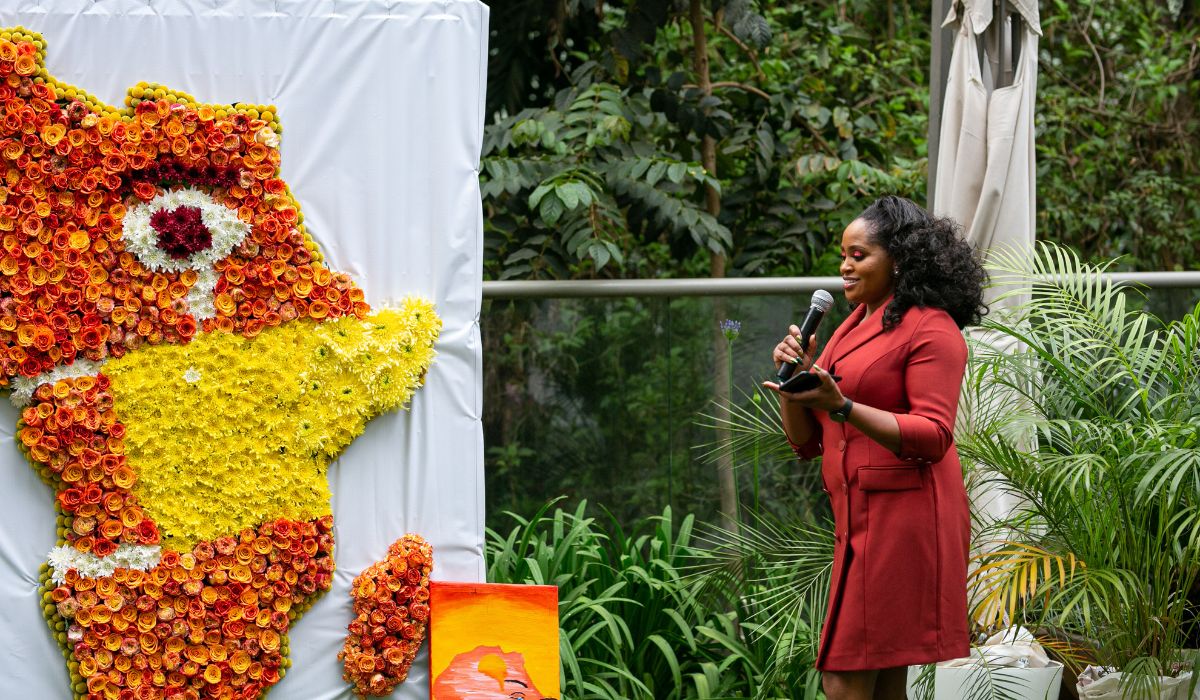 Rosemary Kimunya Influencer at Thursd at flower festival