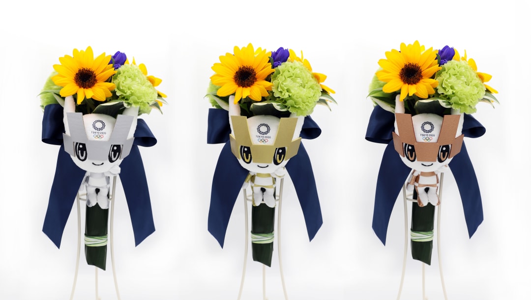 The Flowers Used For the Poignant Olympic Victory Bouquet Tokyo 2020