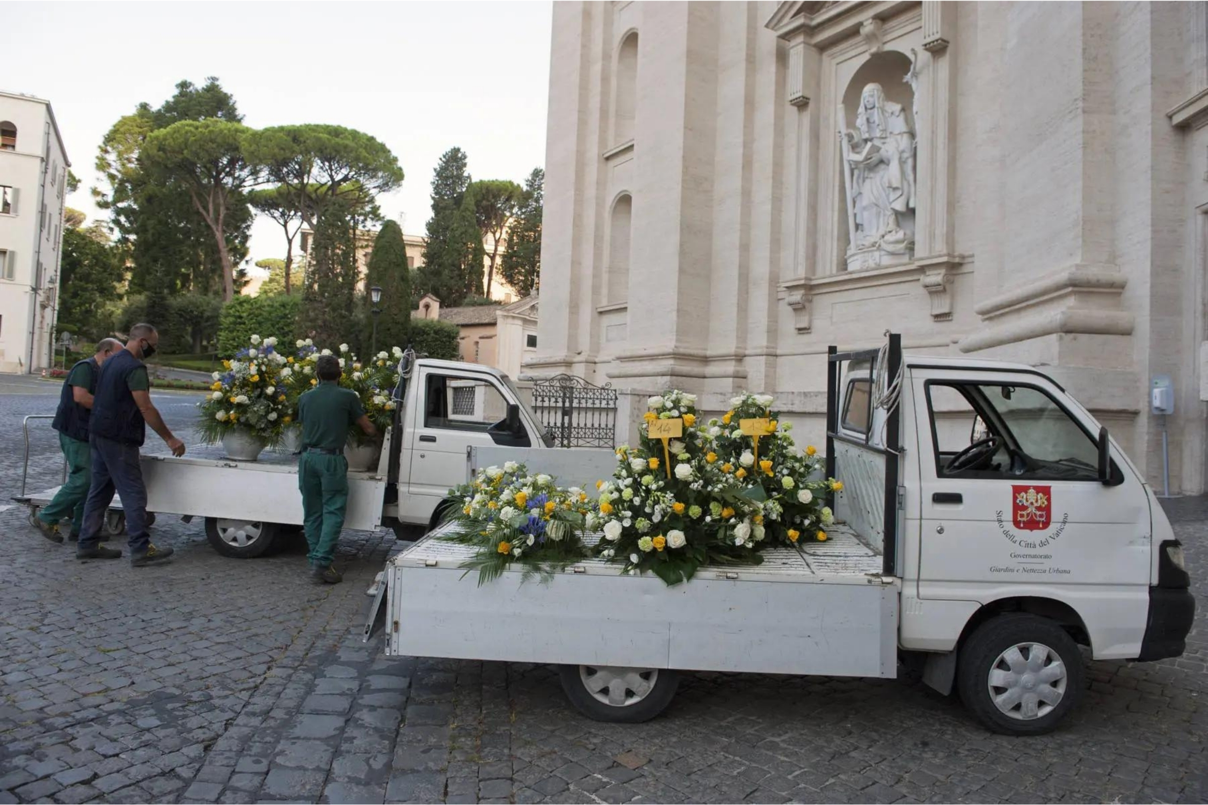 Flowers Help Deliver the Pope’s Blessing For First World Day for Grandparents and Elderly Dutch, Italian, Kenyan flowers