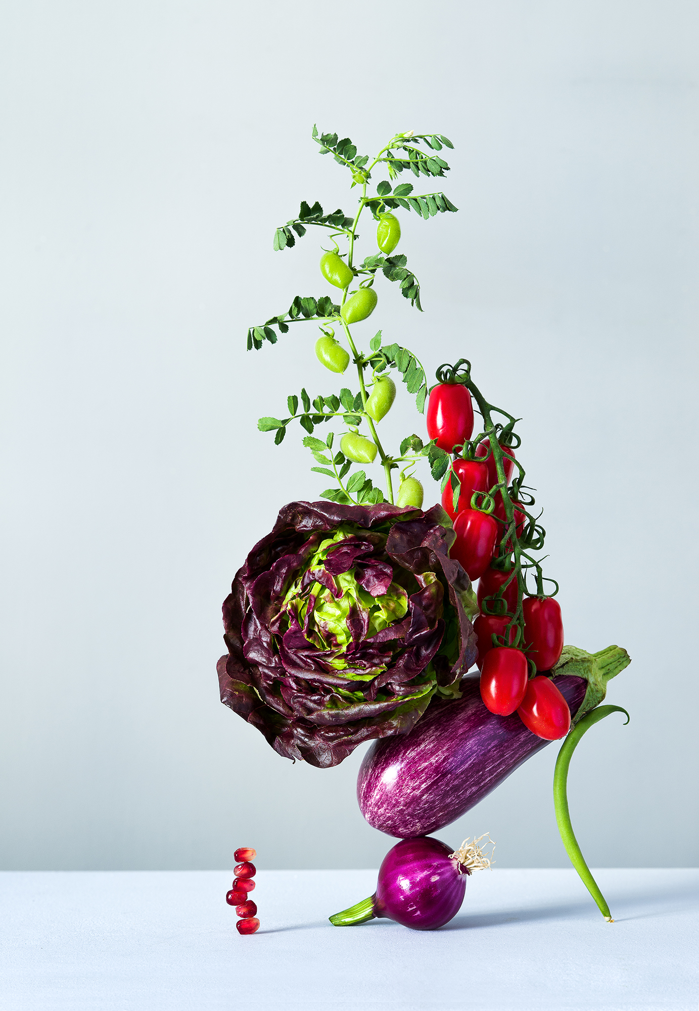 Chang Ki Chung Artfully Stacks Food and Flowers For His Still Lifes Food Art