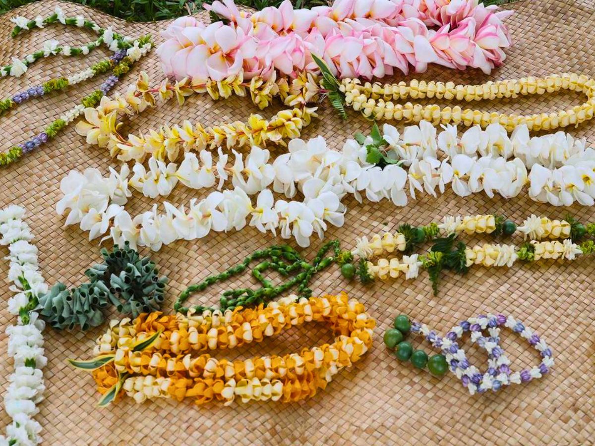 Leis to celebrate Lei Day in Hawaii