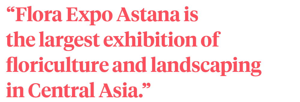 Flora Expo Astana 2024 quote
