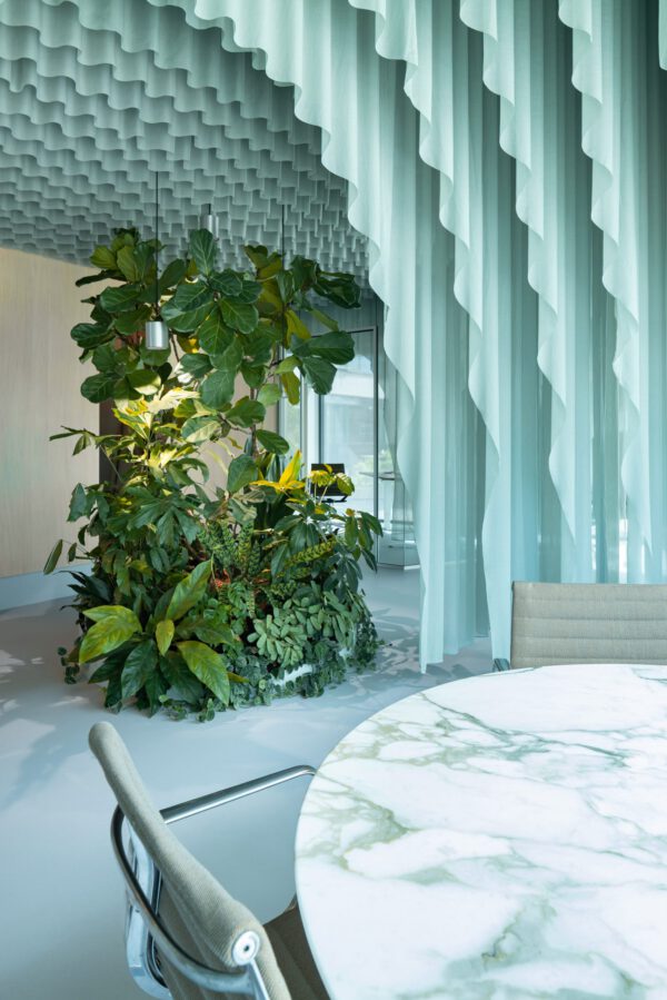 Five Of The Prettiest Green Offices - That offer lots of interior plant inspiration - beyond space - siersema office interior amsterdam - article on thursd