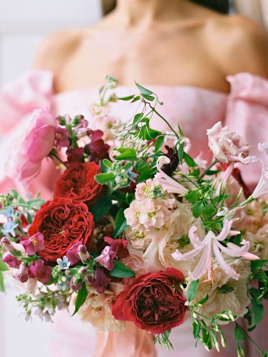 Wedding bouquet with Rose Tess