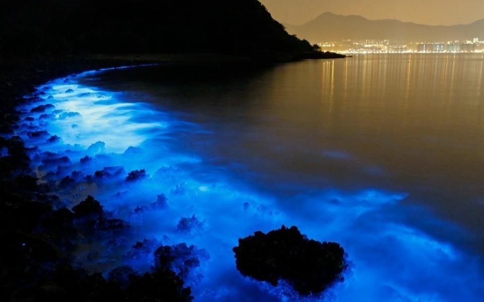 Incredible places that glow in the dark