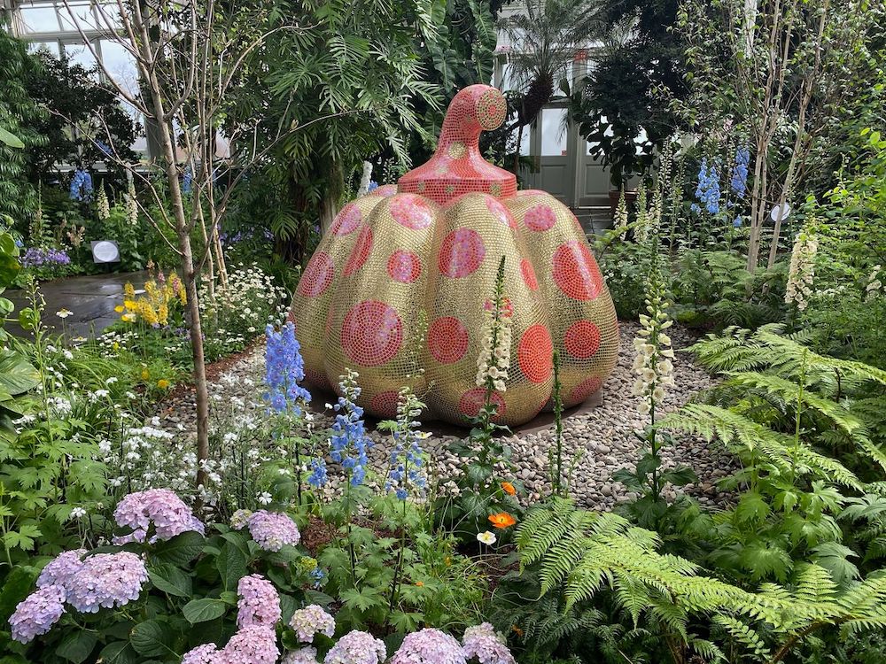 Experience Yayoi Kusama’s Profound Connection With Nature Pumpkin Sculpture