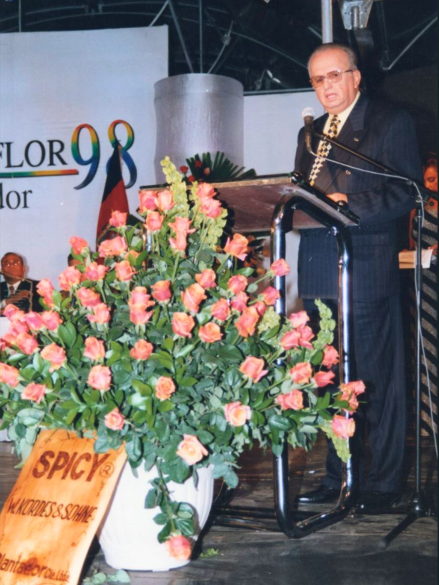 Founder of Florisol Ricardo Davalos