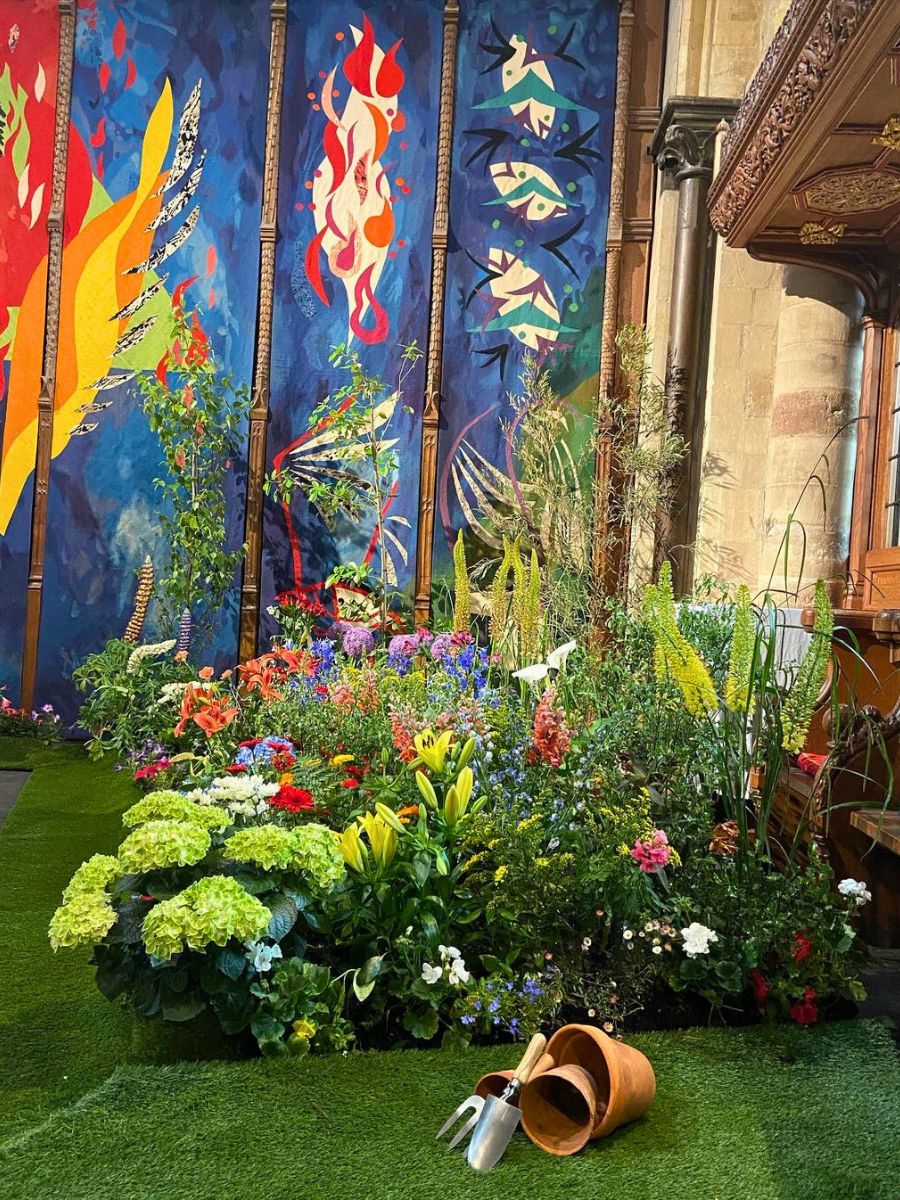 More floral installations and designs for the Festival of Flowers