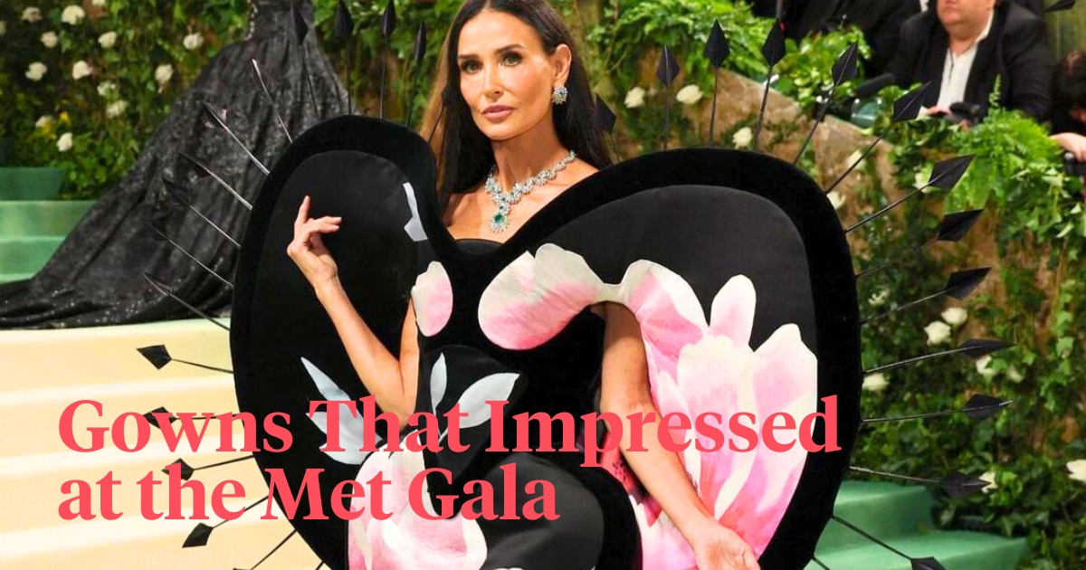 Met Gala floral attires